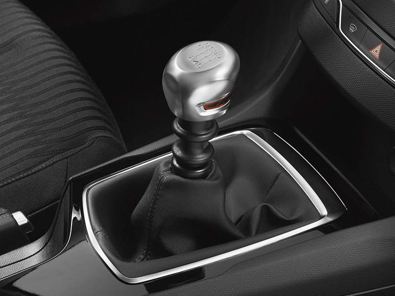 PEUGEOT 208 LIGNE 'S' sports gear knob - 5 speed gearbox