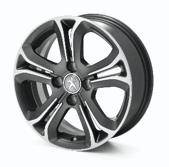 PEUGEOT 16" Helium alloy wheels - Grey
