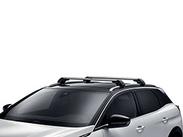 PEUGEOT PEUGEOT 3008 SUV Roof bars on longitudinal bars