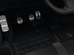 PEUGEOT PEUGEOT EXPERT Rubber front mat with Peugeot logo