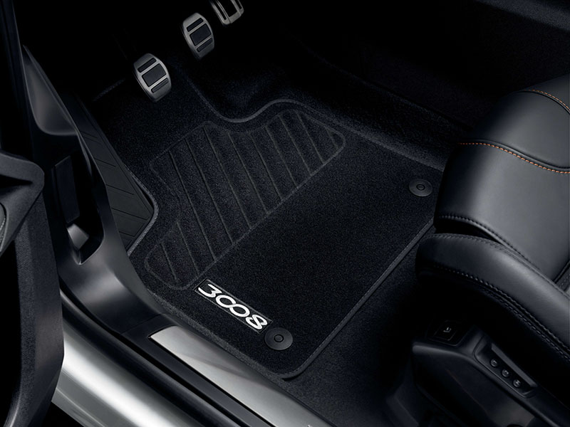 PEUGEOT PEUGEOT 3008 SUV Set of needled carpet mats RHD