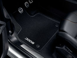PEUGEOT PEUGEOT 3008 SUV Set of RHD velvet mats