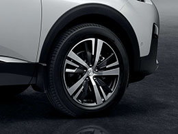 PEUGEOT PEUGEOT 3008 SUV Set of 18" Detroit alloy wheels