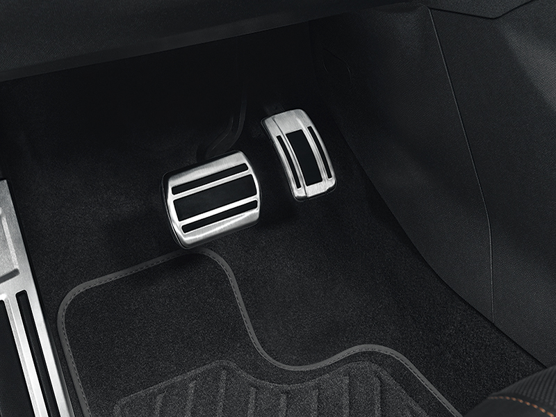 PEUGEOT PEUGEOT 508 Aluminium pedals kit with automatic gearbox